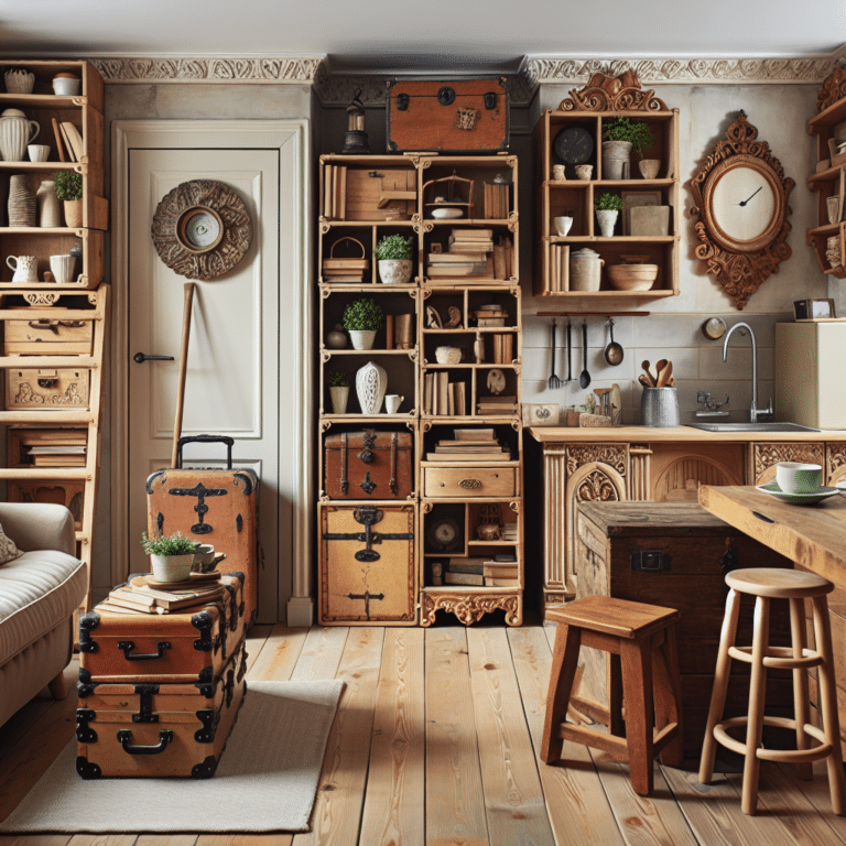 Creative ways to repurpose old furniture for small spaces