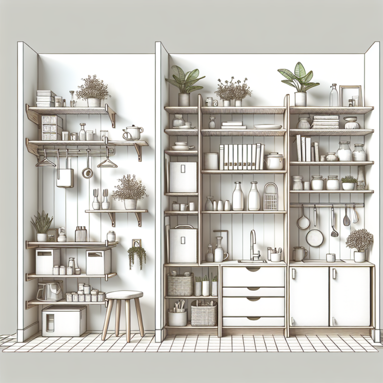 Easy DIY shelving solutions for maximizing apartment storage