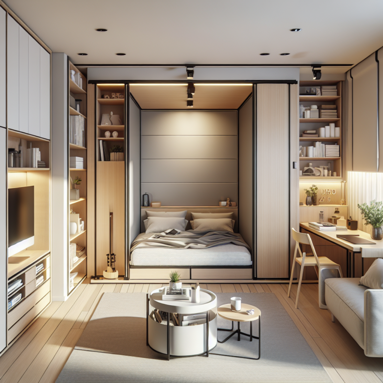 Chic smart furniture options for small bedrooms