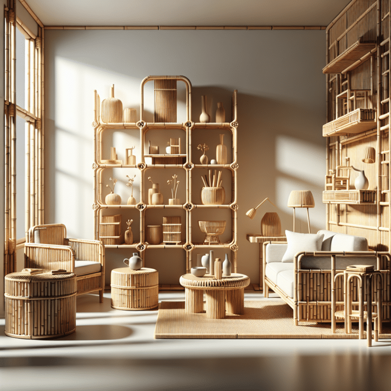 The benefits of using bamboo for small space furniture