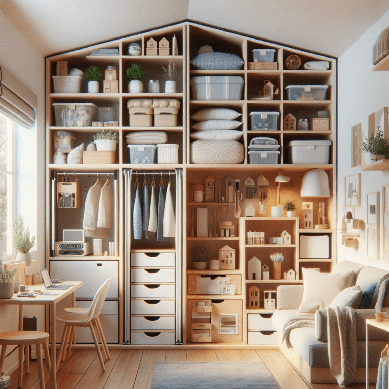 Smart storage solutions for tiny living