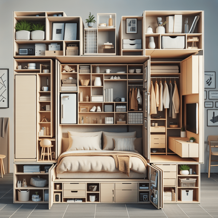 Innovative storage solutions for compact living