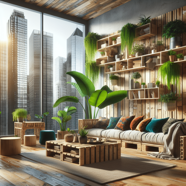Stylish and sustainable DIY furniture for urban living