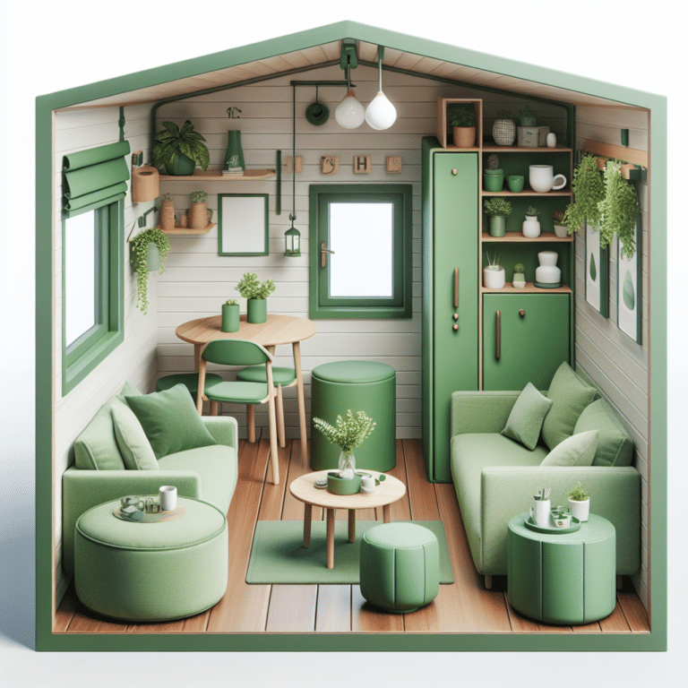 Green furniture for tiny homes
